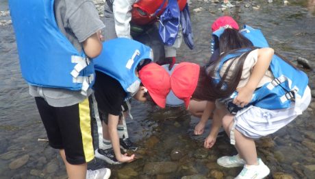 【地域貢献】「音更川の環境学習会」を実施しました